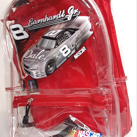 nascar clear backpack